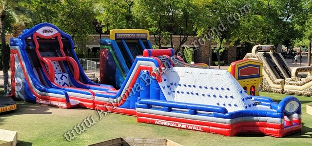 Warped Wall Obstacle Course Rental Phoenix AZ